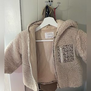 Zara baby Sherpa jacket